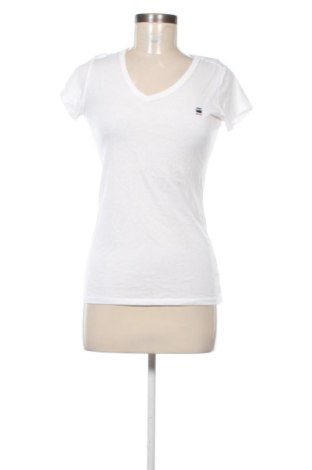 Γυναικείο t-shirt G-Star Raw, Μέγεθος S, Χρώμα Λευκό, Τιμή 27,99 €