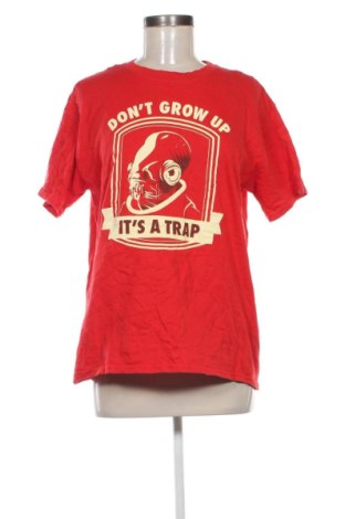 Damen T-Shirt Gildan, Größe L, Farbe Rot, Preis 8,99 €