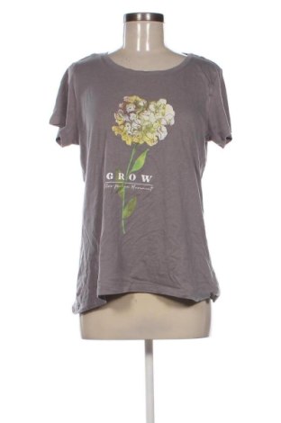 Γυναικείο t-shirt Gina, Μέγεθος L, Χρώμα Γκρί, Τιμή 8,99 €