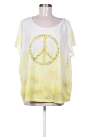 Γυναικείο t-shirt Gina Laura, Μέγεθος XXL, Χρώμα Πολύχρωμο, Τιμή 9,99 €