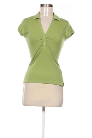 Γυναικείο t-shirt H&M, Μέγεθος XS, Χρώμα Πράσινο, Τιμή 9,78 €