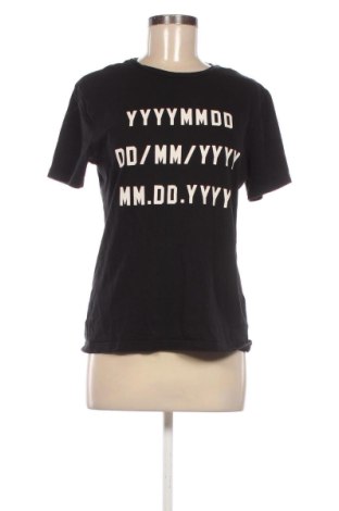 Γυναικείο t-shirt H&M L.O.G.G., Μέγεθος L, Χρώμα Μαύρο, Τιμή 9,00 €