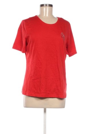 Γυναικείο t-shirt Helena Vera, Μέγεθος M, Χρώμα Κόκκινο, Τιμή 8,99 €