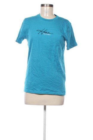 Γυναικείο t-shirt Hollister, Μέγεθος XS, Χρώμα Μπλέ, Τιμή 9,99 €