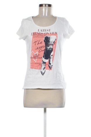 Damen T-Shirt In Extenso, Größe M, Farbe Weiß, Preis 8,63 €