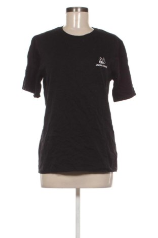 Γυναικείο t-shirt Jack & Jones, Μέγεθος S, Χρώμα Μαύρο, Τιμή 8,99 €