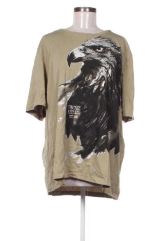 Γυναικείο t-shirt John Baner, Μέγεθος 3XL, Χρώμα Πράσινο, Τιμή 9,99 €