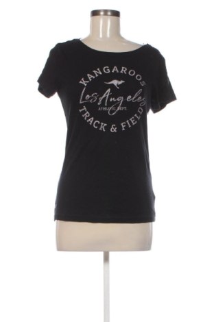 Γυναικείο t-shirt Kangaroos, Μέγεθος M, Χρώμα Μαύρο, Τιμή 9,99 €