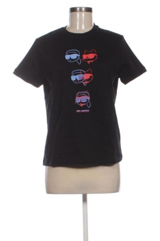 Női póló Karl Lagerfeld, Méret L, Szín Fekete, Ár 26 109 Ft