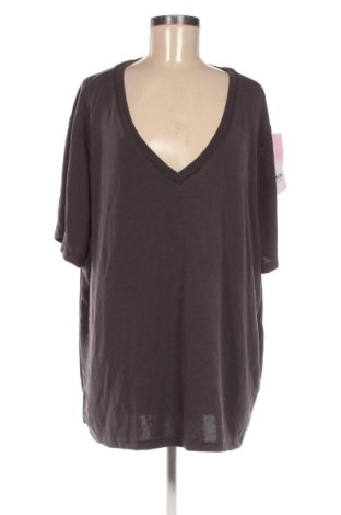 Γυναικείο t-shirt Kiabi, Μέγεθος 3XL, Χρώμα Γκρί, Τιμή 9,99 €