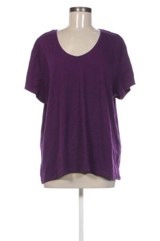 Damen T-Shirt Laura Torelli, Größe XXL, Farbe Lila, Preis € 10,99