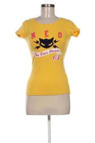 Damen T-Shirt Neo, Größe XXS, Farbe Gelb, Preis 8,99 €