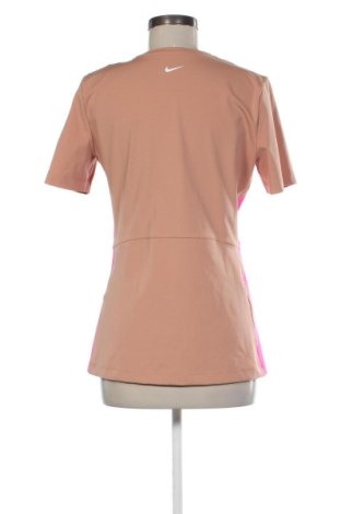 Γυναικείο t-shirt Nike, Μέγεθος L, Χρώμα Καφέ, Τιμή 14,00 €