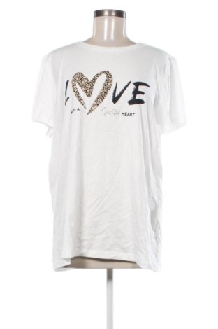 Γυναικείο t-shirt ONLY Carmakoma, Μέγεθος S, Χρώμα Πολύχρωμο, Τιμή 15,99 €