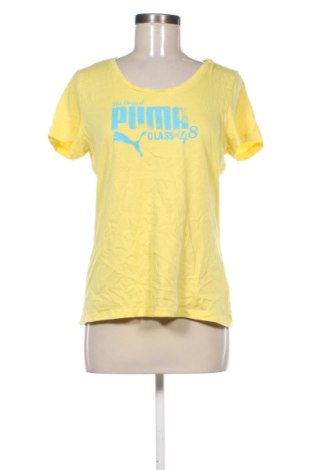 Γυναικείο t-shirt PUMA, Μέγεθος M, Χρώμα Κίτρινο, Τιμή 16,99 €
