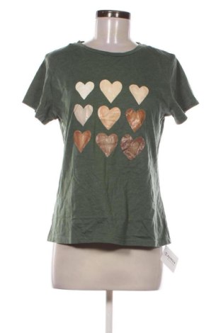 Γυναικείο t-shirt SHEIN, Μέγεθος L, Χρώμα Πράσινο, Τιμή 7,99 €