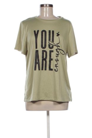 Γυναικείο t-shirt SHEIN, Μέγεθος XL, Χρώμα Πράσινο, Τιμή 10,99 €