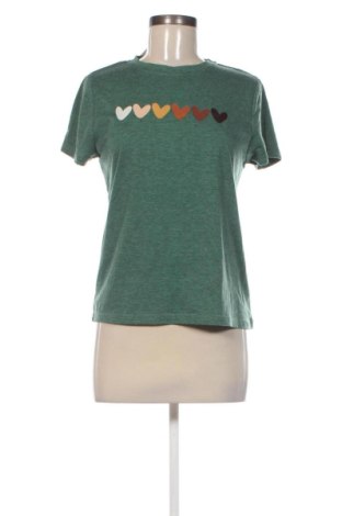 Γυναικείο t-shirt SHEIN, Μέγεθος XS, Χρώμα Πράσινο, Τιμή 7,99 €