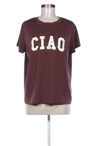 Damen T-Shirt SHEIN, Größe XL, Farbe Braun, Preis € 11,99