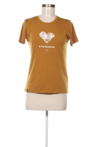 Дамска тениска Salewa, Размер XS, Цвят Кафяв, Цена 24,03 €