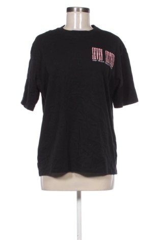 Γυναικείο t-shirt Seven Sisters, Μέγεθος M, Χρώμα Μαύρο, Τιμή 7,99 €