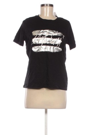 Дамска тениска Sinsay, Размер XS, Цвят Черен, Цена 9,00 €