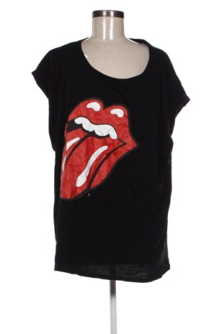 Damen T-Shirt The Rolling Stones, Größe 3XL, Farbe Schwarz, Preis € 9,99