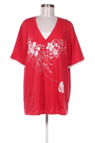 Dámske tričko Thea, Veľkosť XXL, Farba Červená, Cena  8,95 €