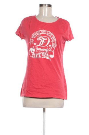 Γυναικείο t-shirt Tom Tailor, Μέγεθος L, Χρώμα Ρόζ , Τιμή 9,99 €