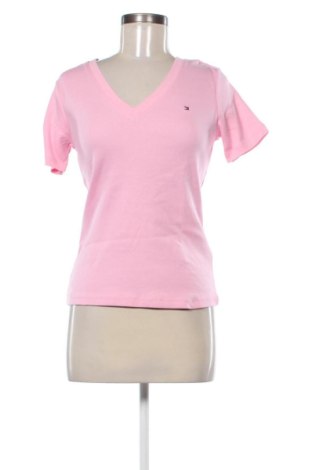 Γυναικείο t-shirt Tommy Hilfiger, Μέγεθος S, Χρώμα Ρόζ , Τιμή 50,99 €