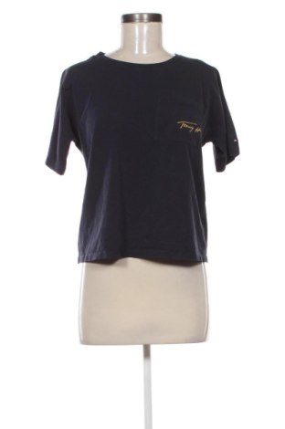 Γυναικείο t-shirt Tommy Hilfiger, Μέγεθος XS, Χρώμα Μπλέ, Τιμή 20,99 €