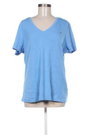 Γυναικείο t-shirt Tommy Hilfiger, Μέγεθος 3XL, Χρώμα Μπλέ, Τιμή 20,99 €