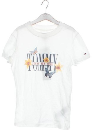 Damski T-shirt Tommy Jeans, Rozmiar XS, Kolor ecru, Cena 191,99 zł