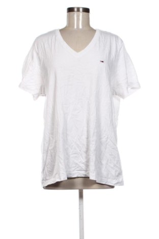 Damen T-Shirt Tommy Jeans, Größe XXL, Farbe Weiß, Preis 22,99 €
