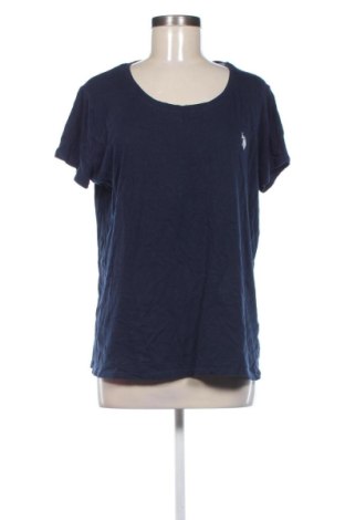 Γυναικείο t-shirt U.S. Polo Assn., Μέγεθος 3XL, Χρώμα Μπλέ, Τιμή 16,99 €