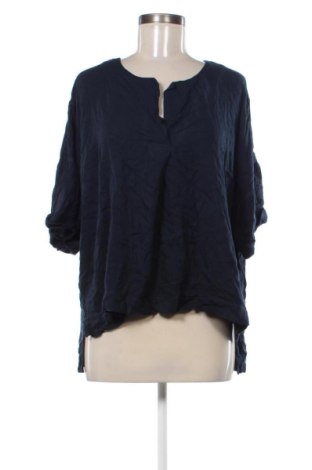 Damski T-shirt Ulla Popken, Rozmiar XXL, Kolor Niebieski, Cena 40,99 zł