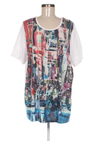 Damski T-shirt Ulla Popken, Rozmiar XXL, Kolor Kolorowy, Cena 48,99 zł