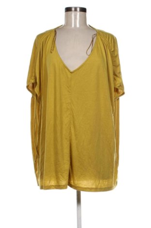 Γυναικείο t-shirt Unbranded, Μέγεθος 3XL, Χρώμα Κίτρινο, Τιμή 8,99 €