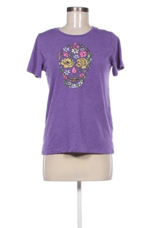 Γυναικείο t-shirt Unbranded, Μέγεθος M, Χρώμα Βιολετί, Τιμή 10,99 €