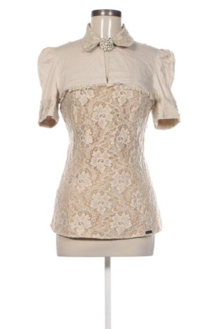 Γυναικείο t-shirt W LES FEMMES BY BABYLON, Μέγεθος XL, Χρώμα  Μπέζ, Τιμή 44,99 €