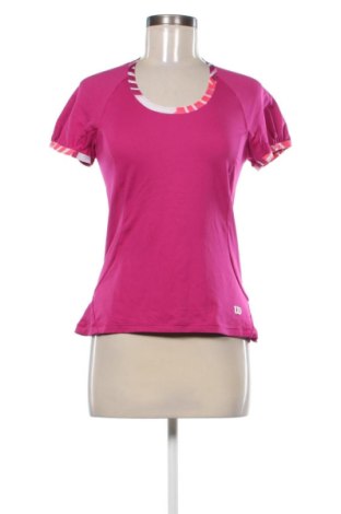 Γυναικείο t-shirt Wilson, Μέγεθος S, Χρώμα Ρόζ , Τιμή 8,99 €
