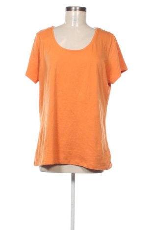 Γυναικείο t-shirt Zeeman, Μέγεθος XL, Χρώμα Πορτοκαλί, Τιμή 9,99 €