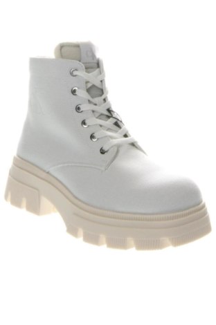 Botine de damă Calvin Klein Jeans, Mărime 39, Culoare Gri, Preț 844,99 Lei