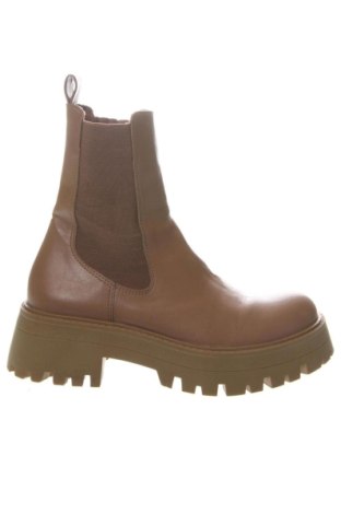 Γυναικεία μποτάκια Pull&Bear, Μέγεθος 36, Χρώμα Καφέ, Τιμή 39,32 €