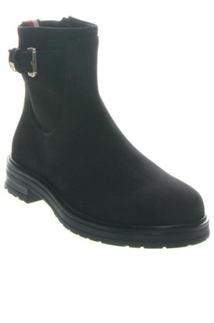 Botine de damă Tommy Hilfiger, Mărime 37, Culoare Negru, Preț 899,99 Lei