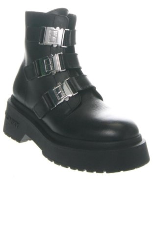 Damskie botki Tommy Jeans, Rozmiar 40, Kolor Czarny, Cena 854,99 zł