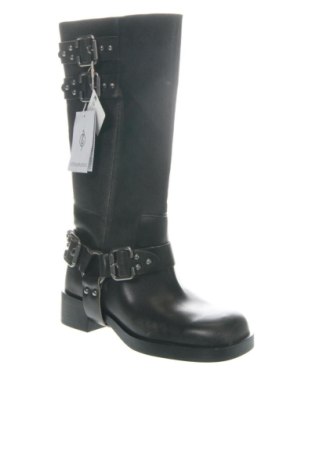 Дамски ботуши Stradivarius, Размер 35, Цвят Черен, Цена 56,06 €