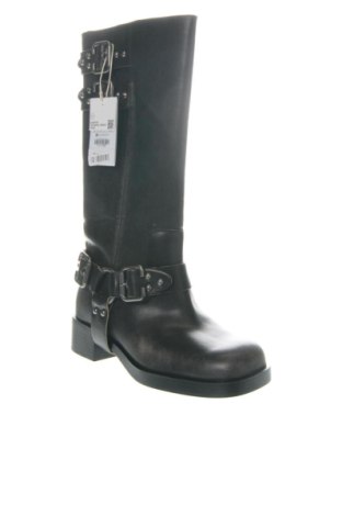 Дамски ботуши Stradivarius, Размер 35, Цвят Черен, Цена 56,34 €