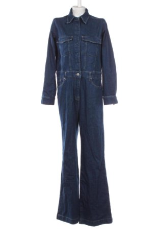 Damski długi kombinezon 7 For All Mankind, Rozmiar XL, Kolor Niebieski, Cena 959,99 zł