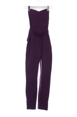 Langer Damen-Overall Bershka, Größe XS, Farbe Lila, Preis € 14,99, #135857154